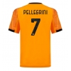 AS Roma Lorenzo Pellegrini #7 Bortatröja 2025-26 Kortärmad